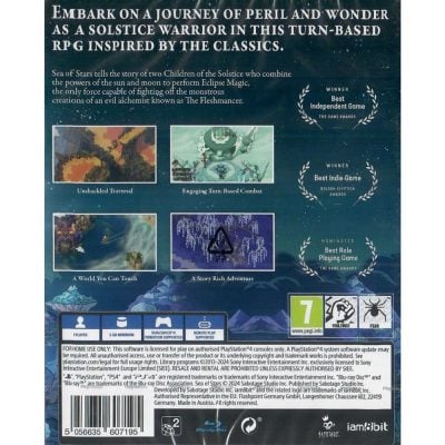 Sea Of Stars - Ps4 (Novo) (Europeu)