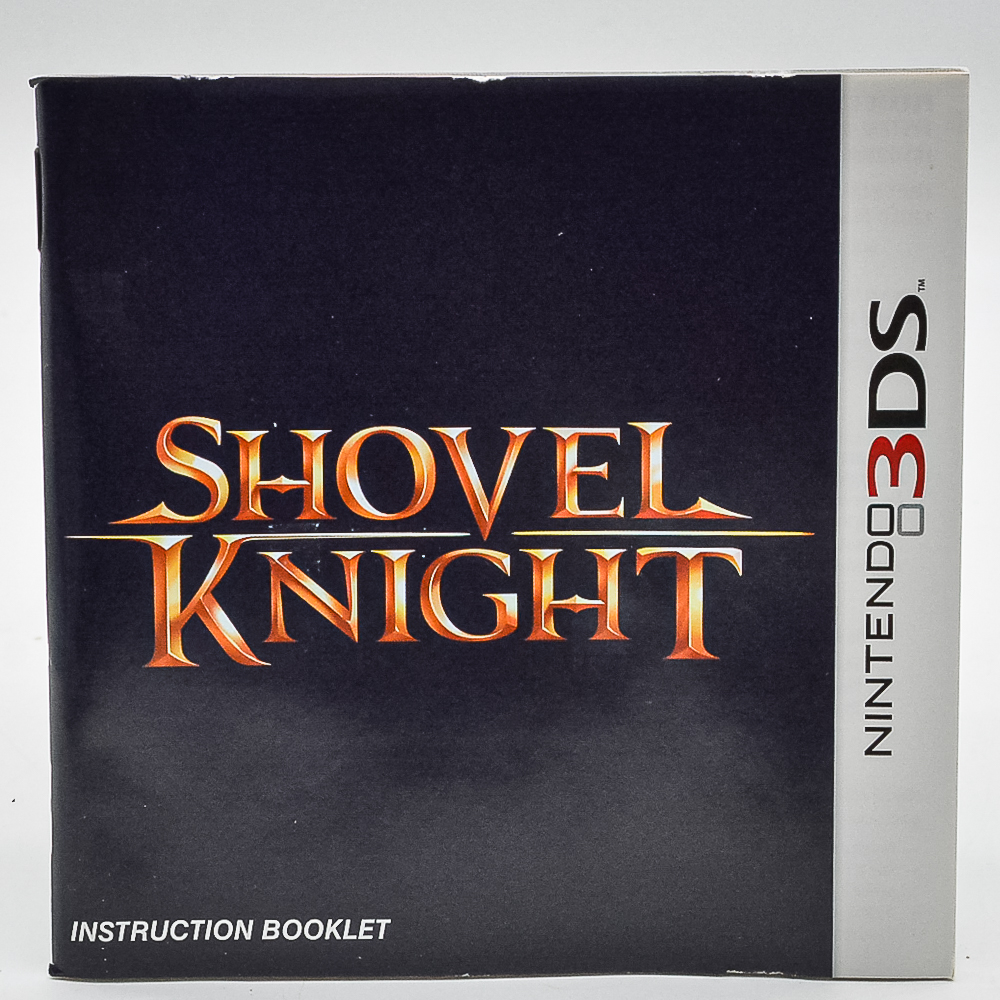 Shovel Knight - Nintendo 3Ds (Usado) (Capa) (Label Descolando)
