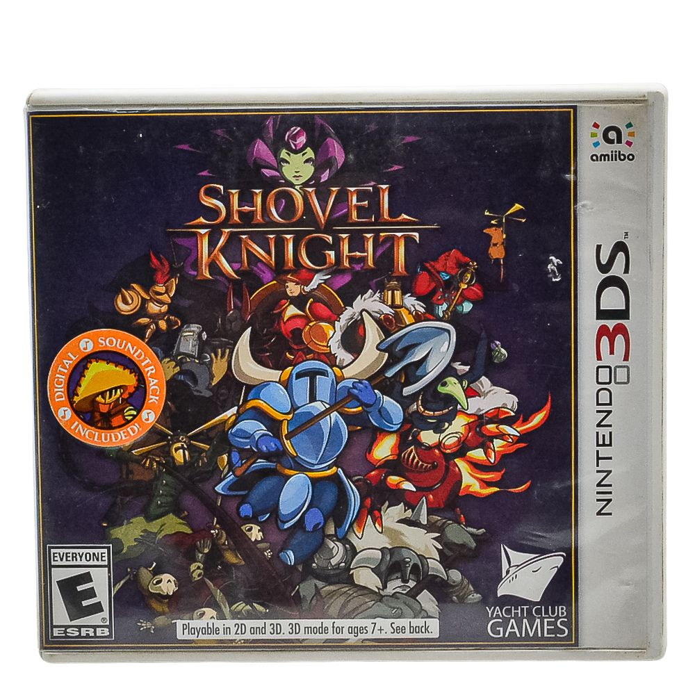 Shovel Knight - Nintendo 3Ds (Usado) (Capa) (Label Descolando)