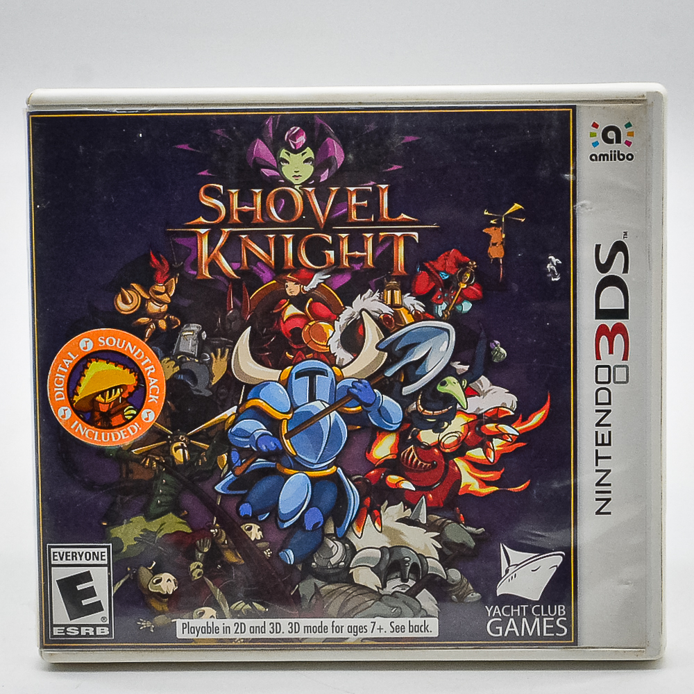 Shovel Knight - Nintendo 3Ds (Usado) (Capa) (Label Descolando)