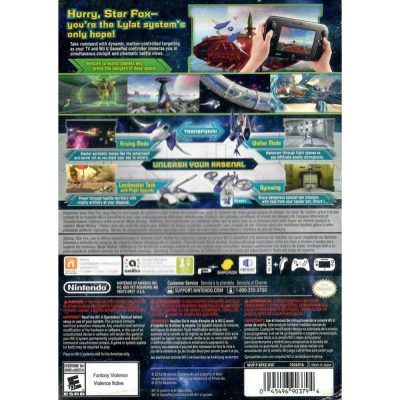 Star Fox Zero + Star Fox Guard - Nintendo Wii U (Detalhe Na Caixa De Papelao) (Usado)