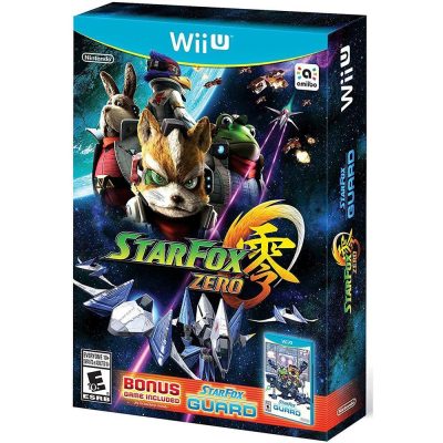 Star Fox Zero + Star Fox Guard - Nintendo Wii U (Detalhe Na Caixa De Papelao) (Usado)