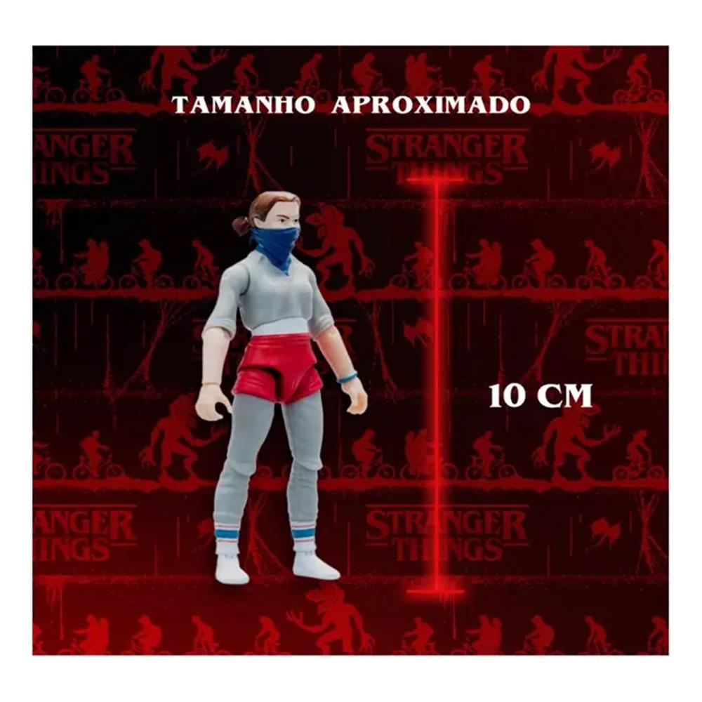 Stranger Things Eleven Netflix Original Series Action Figure - Candide (Aproximadamente 10Cm) (Novo)