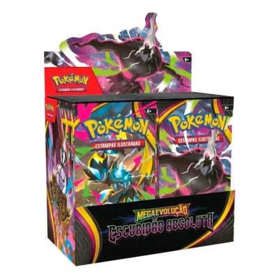 Trading Card Game Pokemon - Pokémon Booster Escuridão Absoluta (216 Cartas) (36 Boosters) (Novo)
