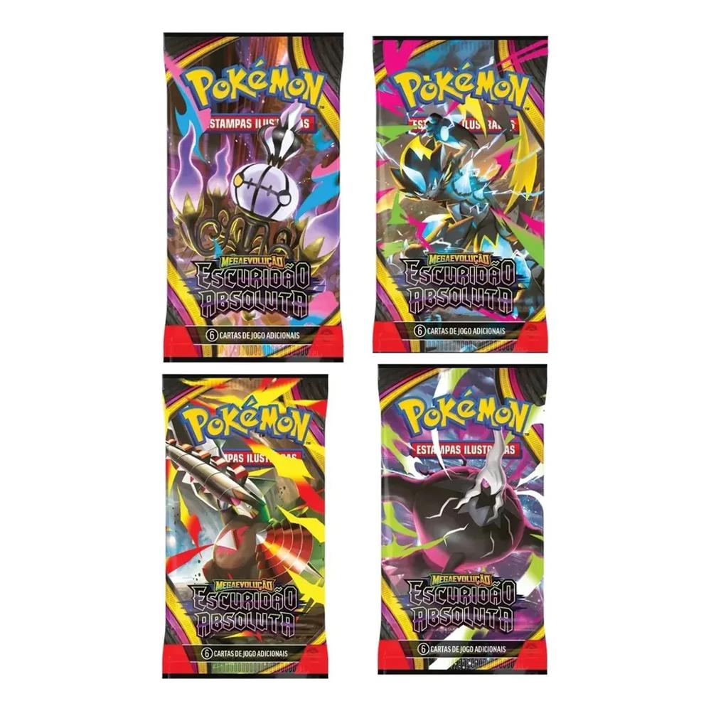 Trading Card Game Pokemon – Pokémon Booster Escuridão Absoluta (6 Cartas) (1 Booster Sortido) (Novo) Trading Card Game Pokemon - Pokémon Booster Escuridão Absoluta (6 Cartas) (1 Booster Sortido) (Novo)