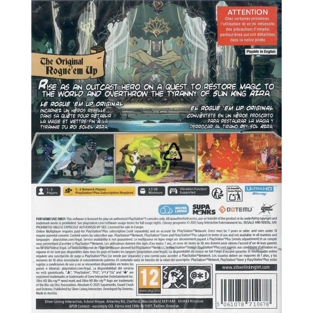 Absolum - Ps5 (Lacre Rasgado) (Novo) (Europeu)