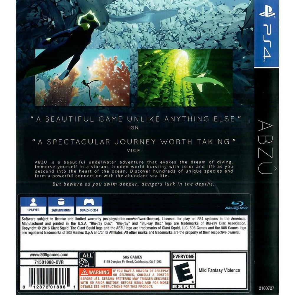 Abzû - Ps4 (Novo)