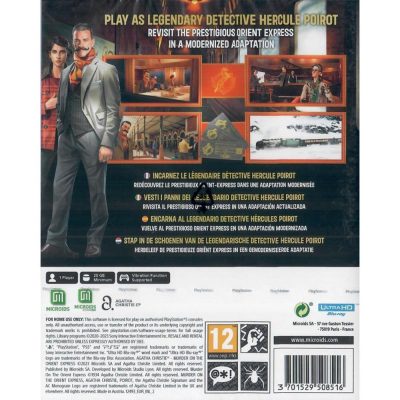 Agatha Christie Murder On The Orient Express - Ps5 (Novo) (Europeu)