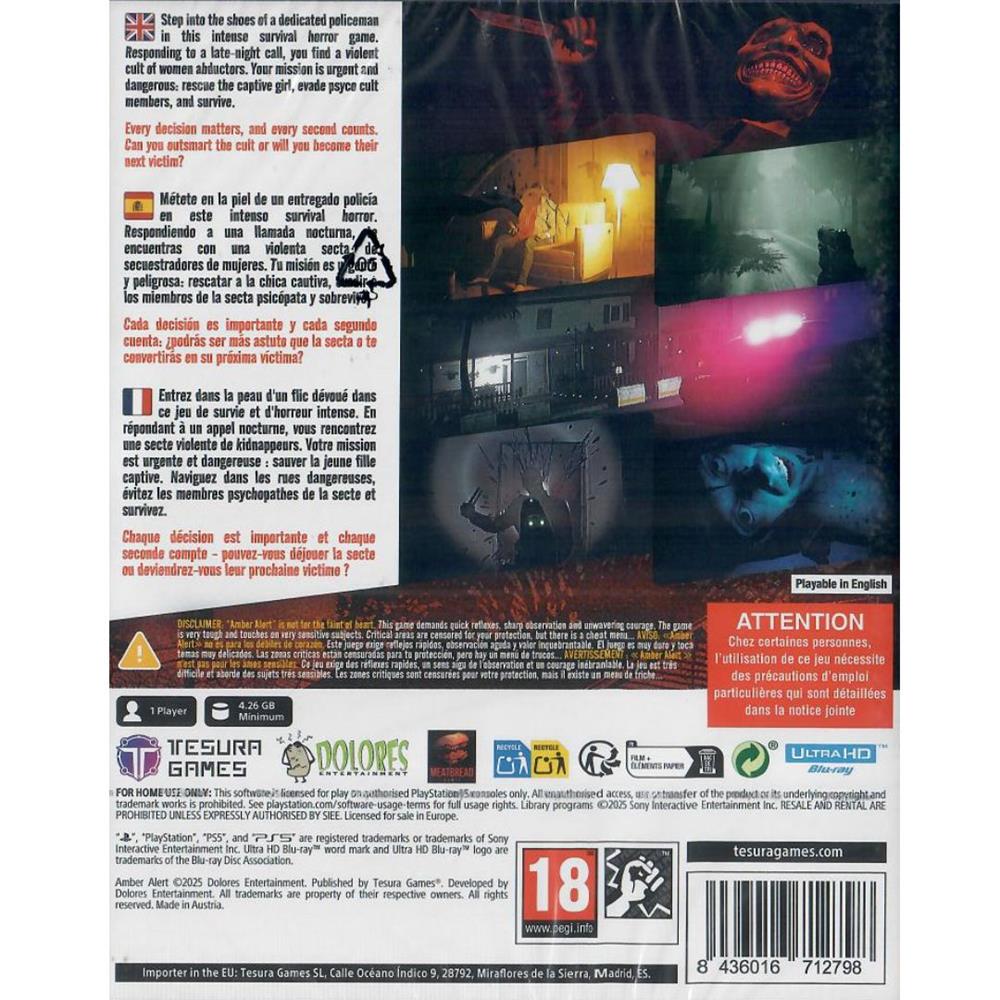 Ambert Alert - Ps5 (Novo) (Europeu)