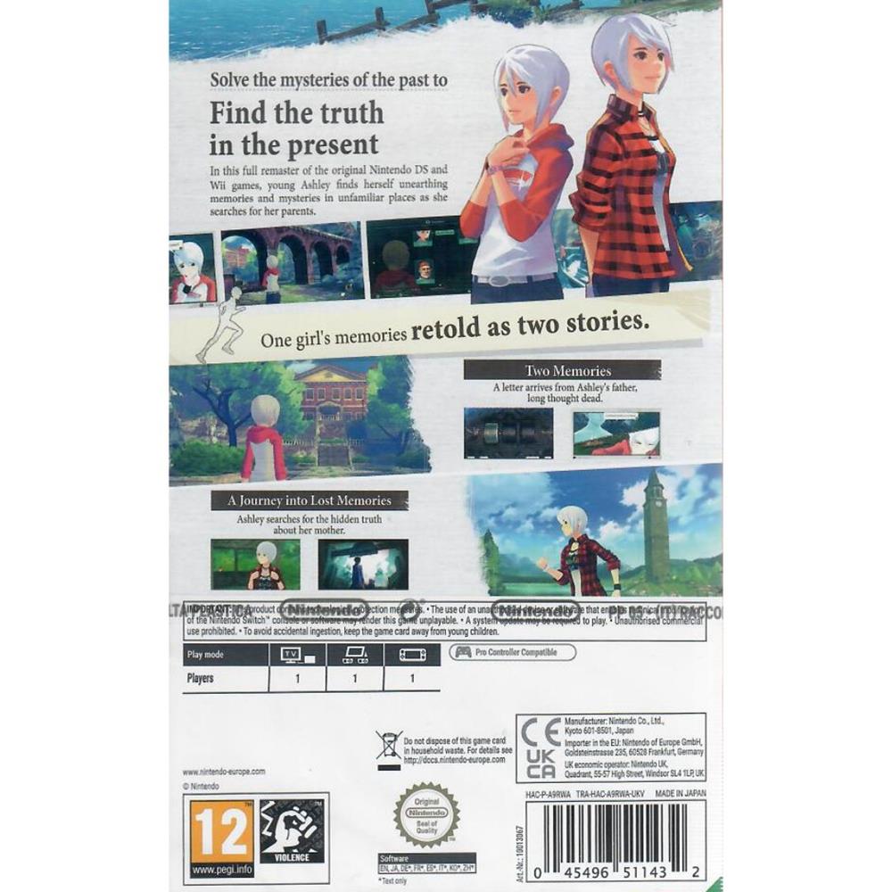 Another Code Recollection - Nintendo Switch (Novo) (Europeu)