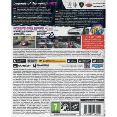 Asphalt Legends Unite - Supercharged Edition - Ps5 (Novo) (Europeu)