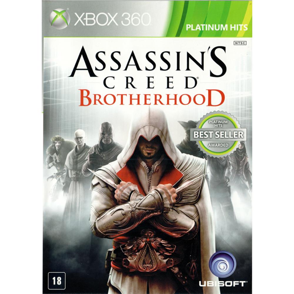 Assassins Creed Brotherhood – Platinum Hits – Xbox 360 (Seminovo) Assassins Creed Brotherhood - Platinum Hits - Xbox 360 (Seminovo)