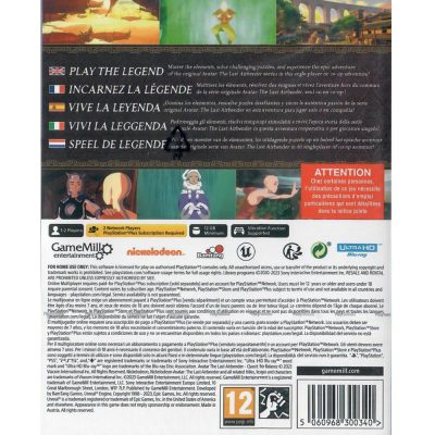 Avatar The Last Airbender: Quest For Balance - Ps5 (Novo) (Europeu)