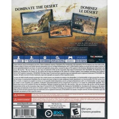 Baja Edge Of Control Hd - Ps4 (Novo)