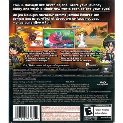 Bakugan Battle Brawlers - Ps3 (Seminovo)