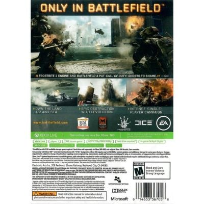 Battlefield 4 - Xbox 360 (Usado) (Requer Hd)