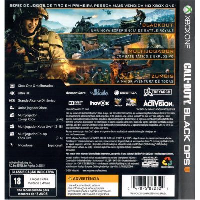 Call Of Duty Black Ops 4 - Xbox One (Usado)