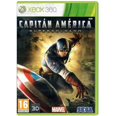Capitan America Supersoldado - Xbox 360 (Usado) (Sem Manual) (Pal Região Livre) (Encarte Sujo)