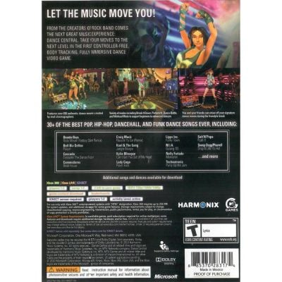 Dance Central - Xbox 360 (Seminovo)