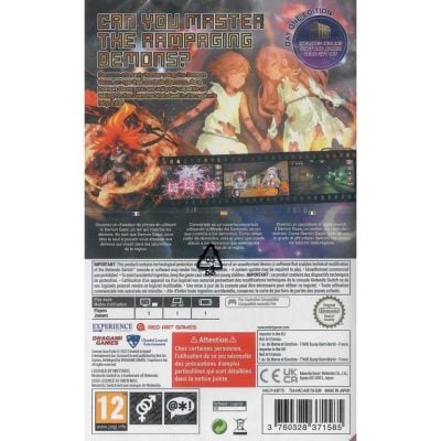 Demon Gaze Extra - Nintendo Switch (Novo) (Europeu)