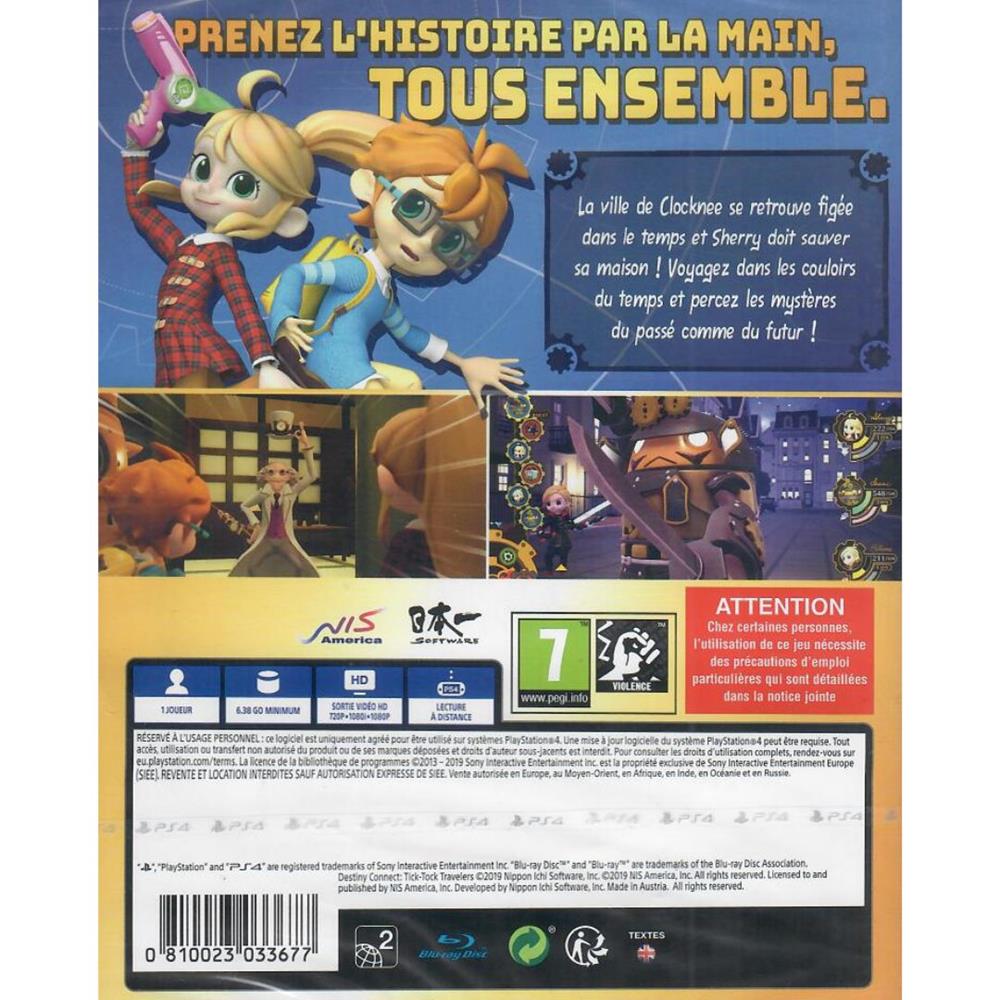 Destiny Connect Tick-Tock Travelers - Ps4 (Novo) (Europeu)