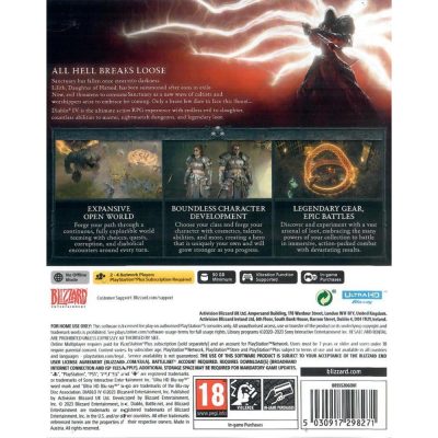 Diablo 4 (Iv) - Ps5 (Europeu) (Português) (Seminovo)