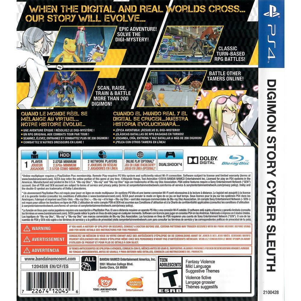 Digimon Story Cyber Sleuth Hacker's Memory - Ps4 (Novo)