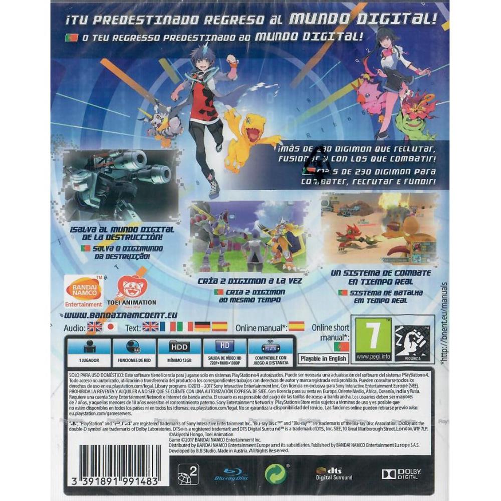 Digimon World: Next Order - Ps4 (Novo) (Europeu)