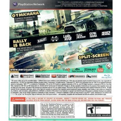Dirt 3 - Ps3 (Usado)