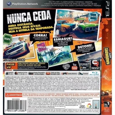 Dirt Showdown - Ps3 (Usado)
