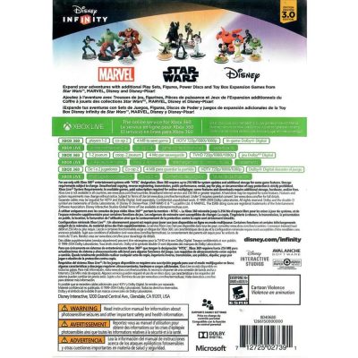Disney Infinity 3.0 - Xbox 360 (Somente Jogo) (Usado)