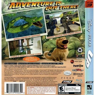 Disney Pixar Up Altas Aventuras - Ps3
