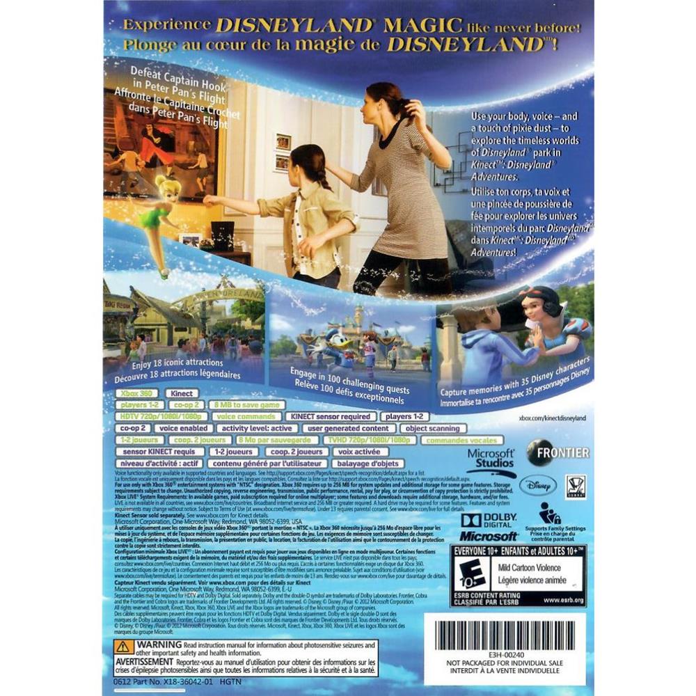 Disneyland Adventures - Xbox 360 (Seminovo)