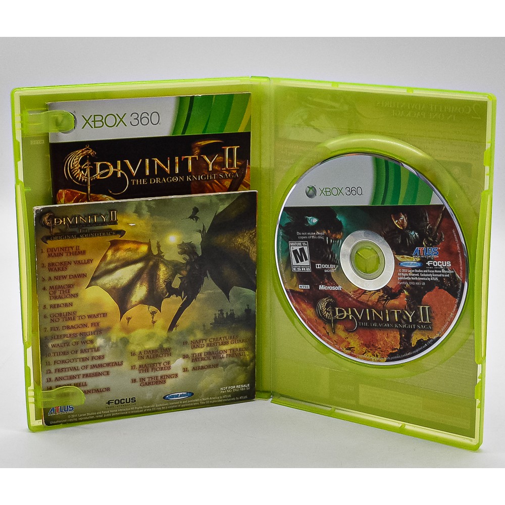 Divinity Ii: The Dragon Knight Saga - Xbox 360 (Com A Trilha Sonora) (Seminovo)