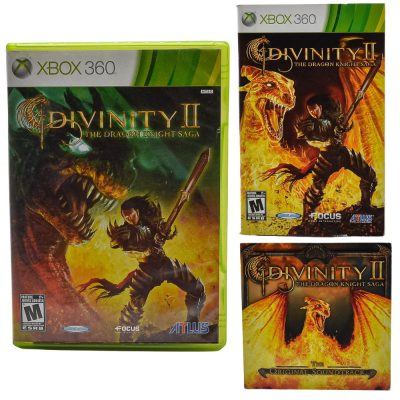 Divinity Ii: The Dragon Knight Saga - Xbox 360 (Com A Trilha Sonora) (Seminovo)