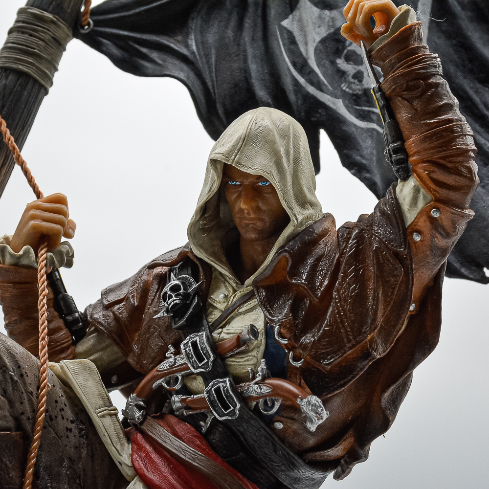 Estátua Edição De Colecionador Assassins Creed Black Flag (Sem Espada) (Pintura Restaurada)