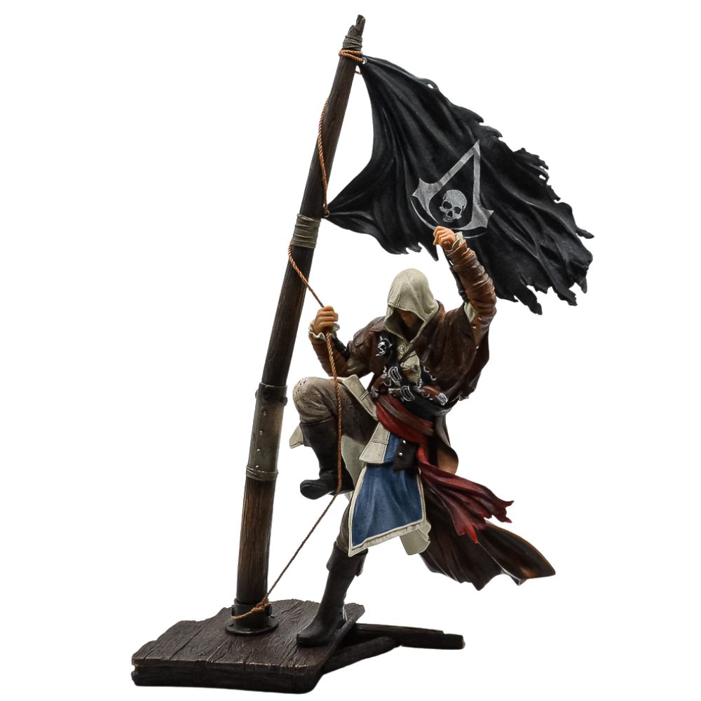 Estátua Edição De Colecionador Assassins Creed Black Flag (Sem Espada) (Pintura Restaurada)