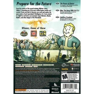 Fallout 3 - Xbox 360 (Usado) (Sem Manual)
