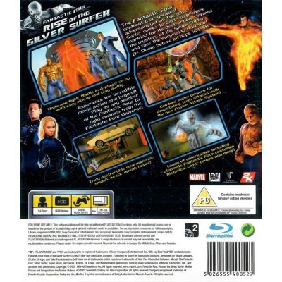 Fantastic Four: Rise Of The Silver Surfer - Ps3 (Seminovo)