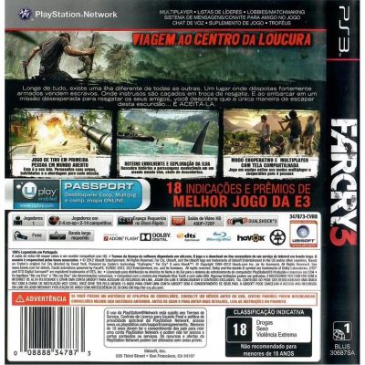 Far Cry 3 - Ps3 (Usado)