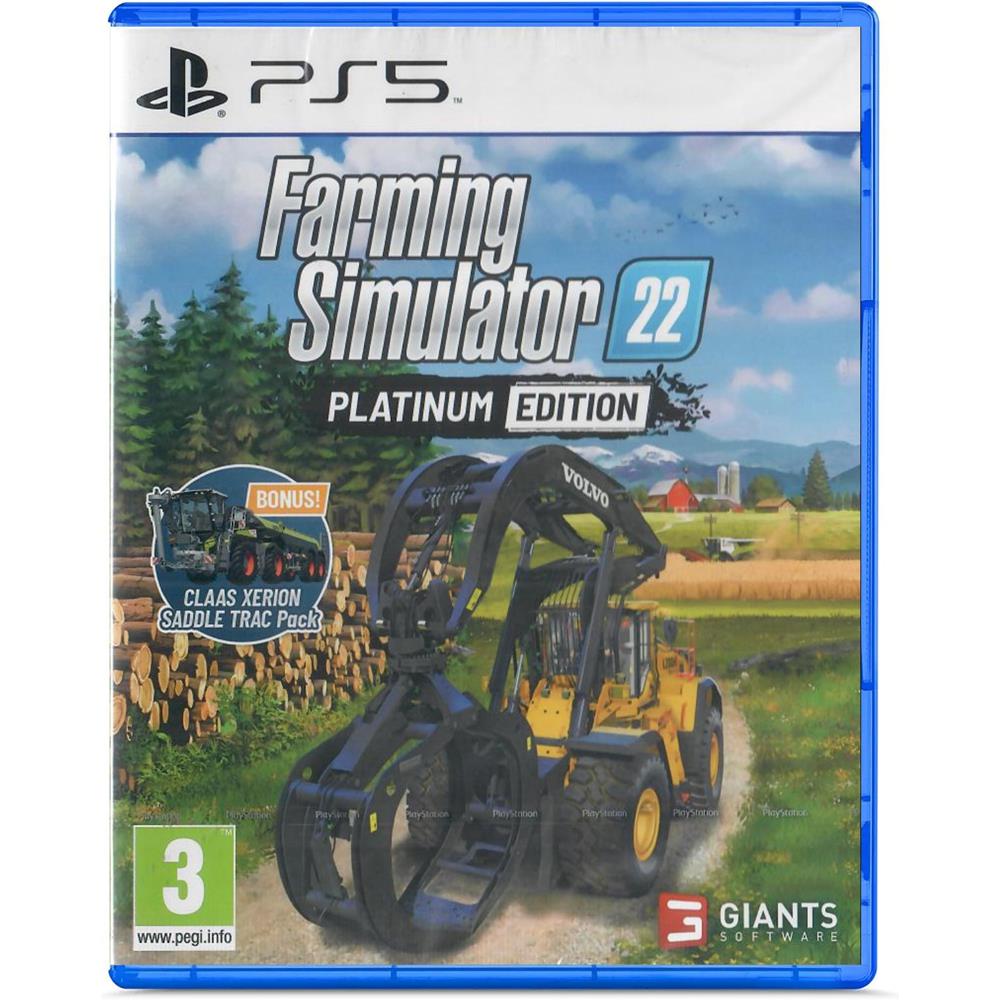 Farming Simulator 22 Platinum Edition – Ps5 (Novo) (Europeu) Farming Simulator 22 Platinum Edition - Ps5 (Novo) (Europeu)