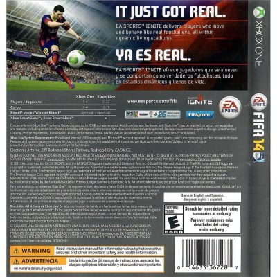Fifa 14 - Xbox One (Usado) (Capa Quebrada)