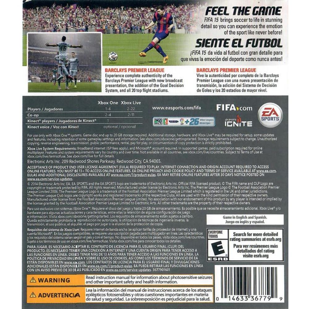 Fifa 15 - Xbox One (Usado)