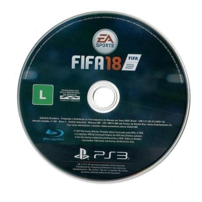 Fifa 18 - Ps3 (Usado) (Somente O Disco)