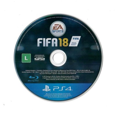 Fifa 18 - Ps4 (Usado) (Somente Disco)