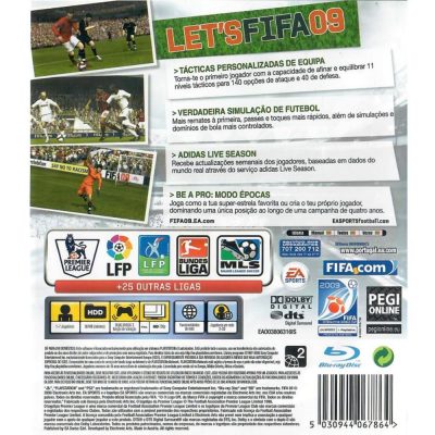 Fifa Soccer 09 - Ps3 (Usado)
