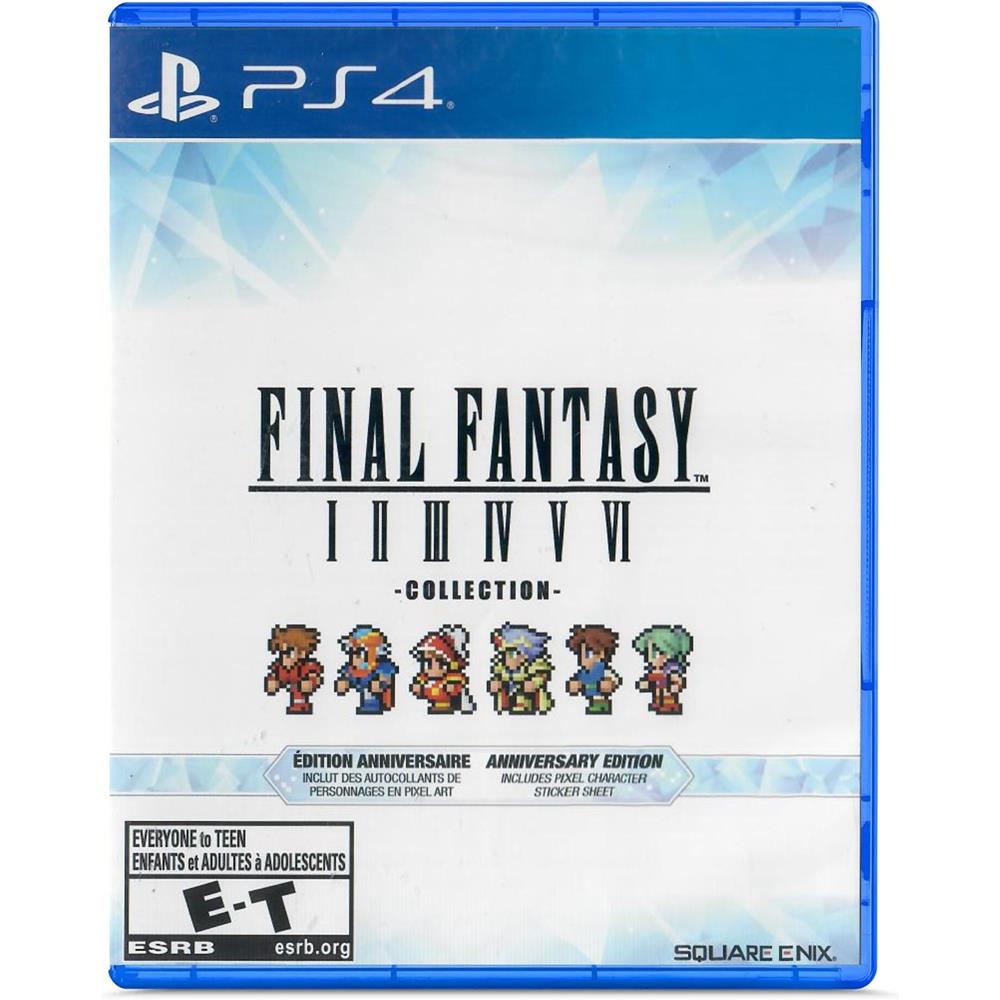 Final Fantasy I-Vi Collection Anniversary Edition – Ps4 (Novo) Final Fantasy I-Vi Collection Anniversary Edition - Ps4 (Novo)