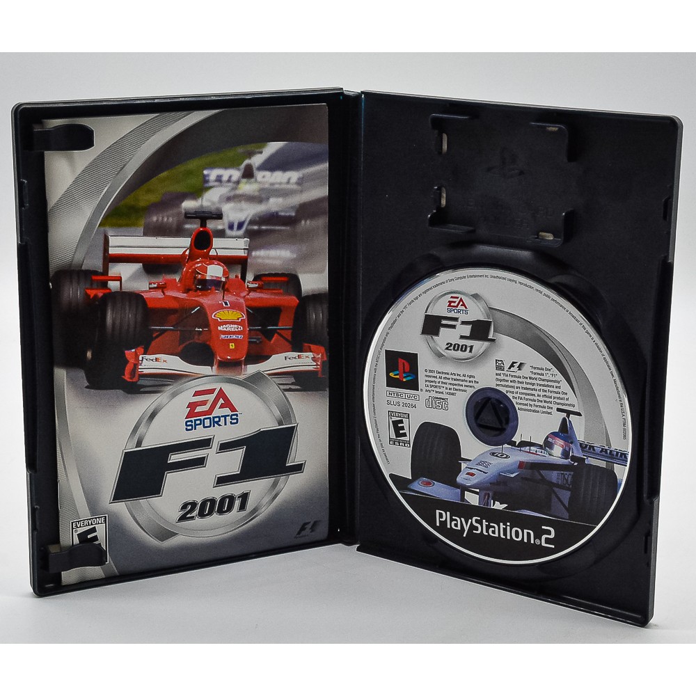 Formula (F1) 2001 - Ps2 (Usado) (Detalhe Capa)