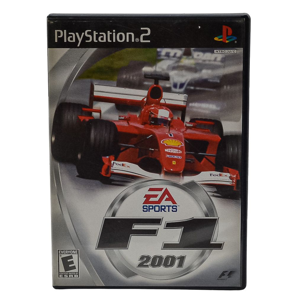 Formula (F1) 2001 - Ps2 (Usado) (Detalhe Capa)