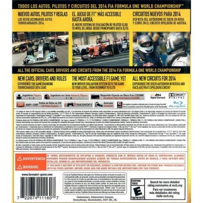 Formula (F1) 2014 - Ps3 (Usado)